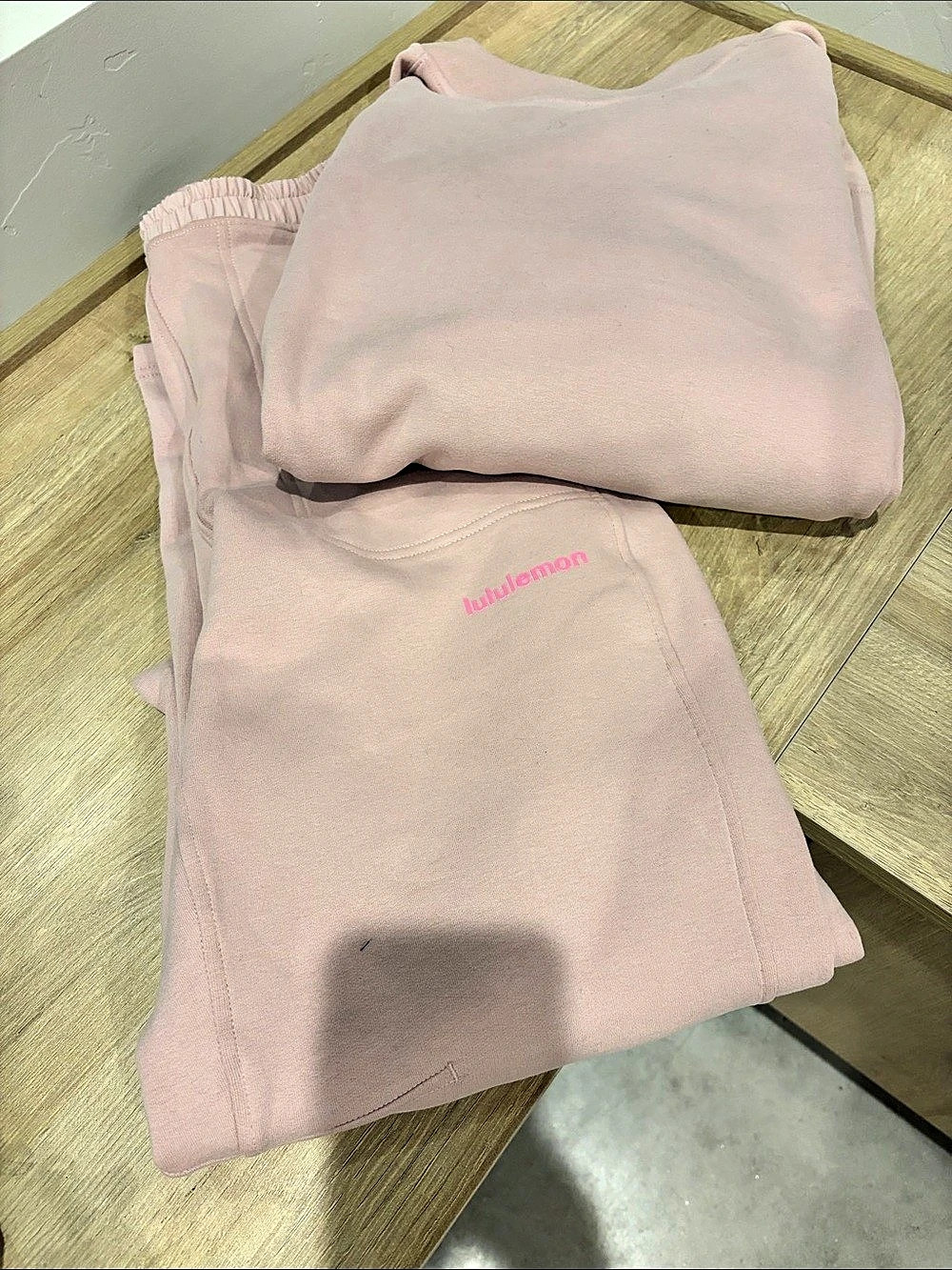 Lululemon Pink Lounge Set
